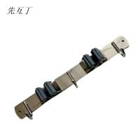 先互丁 304不锈钢拖把挂钩 3钩2夹(27.5cm) 个