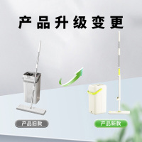 海亚森 洗脱一体平板拖把 大号免手洗拖把 刮刮乐 1套=1拖桶+1拖杆+2个原装拖布 TK-2024