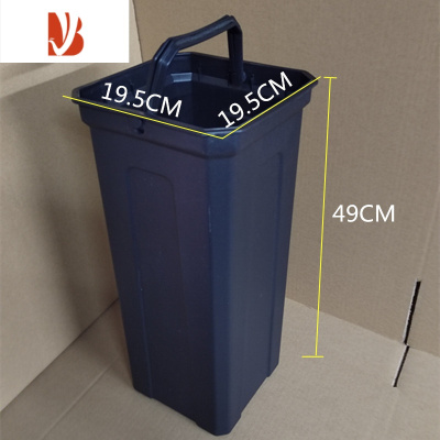 三维工匠加厚塑料垃圾桶内桶酒店大堂宾馆走廊烟灰桶收纳桶方形无盖商用