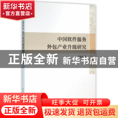 正版 中国软件服务外包产业升级研究 王梅源 著 中国社会科学出