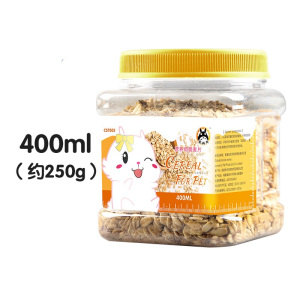 宠物零食营养麦片 400ml 仓鼠兔子龙猫荷兰猪粮食饲料用品 默认颜色 默认尺寸
