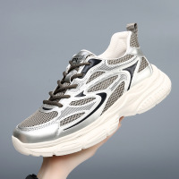 老爹鞋男款春秋季户外运动休闲皮鞋男士透气轻便高级感男鞋潮流