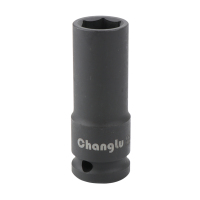 长鹿 1/2" 气动加长六角套筒(工业级) 8mm