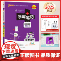 [正版新书]2025版学霸笔记初中化学公式定律基础知识讲解教材知 sw