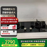 博世 PSD82F31MP 6系9档精控天然气灶具 5.2千瓦双眼嵌入式燃气大火力 熄火保护 天然气12T