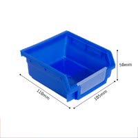 瑾如云海 斜口周转箱 零件盒(背挂加厚)110*105*50