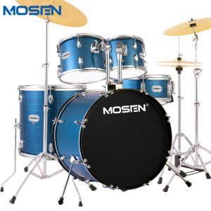 莫森(MOSEN)MS-130架子鼓 成年儿童爵士鼓考级专业演奏打击乐器鼓5鼓3镲