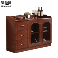 赛颐盛实木矮柜茶水柜1200*400*850mm台