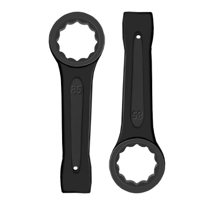 立伟铁牛敲击梅花扳手85mm/把