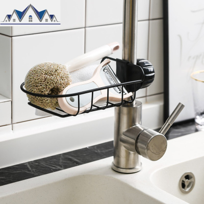 水龙头沥水置物架水池收纳家用厨房用品水抹布沥水架免打孔 三维工匠
