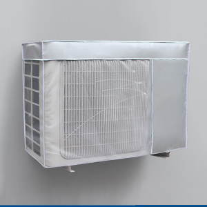 幸福派 空调外机罩套防雨防晒套通用防尘挡雨罩空调外机保护罩加厚防护保护防尘罩 开机不取1P(72*26*57cm)