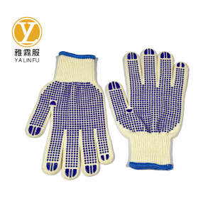 雅霖服 点珠手套YLF-ST03061 双
