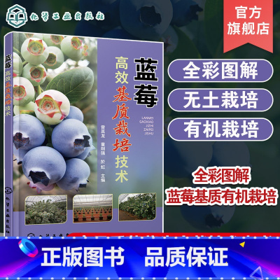 [正版]蓝莓高效基质栽培技术 曾其龙 蓝莓基质栽培的现状与发展蓝莓生物学特性 全彩图解蓝莓基质栽培 蓝莓专业技术人员科