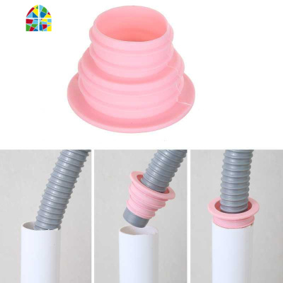 厨房洗手盆下水管硅胶密封圈洗衣机排水管下水道密封圈塞 FENGHOU 蓝