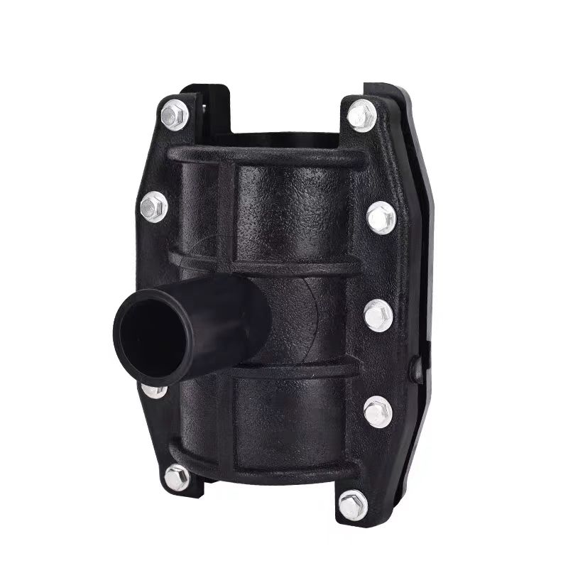 中锦科技 PE增接口分水三通快速抢修节PE90*90增接口个