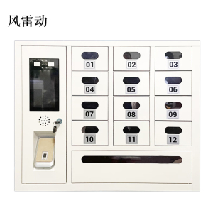 风雷动智能手机存放柜员工手机寄存柜13门手机存放柜