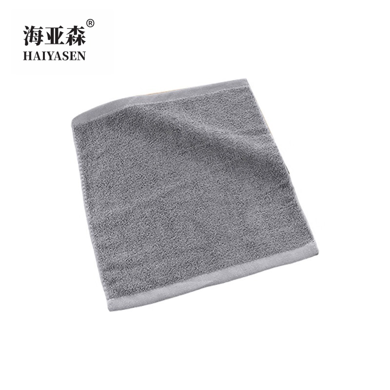 海亚森 TK-1092 纯棉不掉毛吸水清洁抹布30*70cm 85g 抹布(计价单位:条)灰色