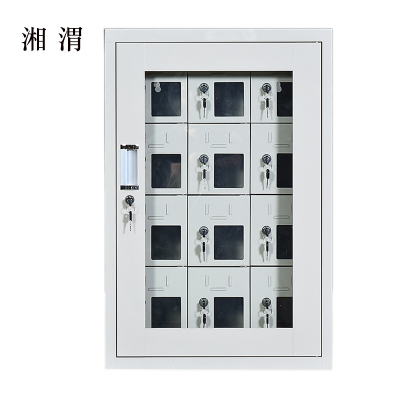 湘渭USB手机存放柜会议室对讲机柜寄存柜手机柜12门手机充电柜