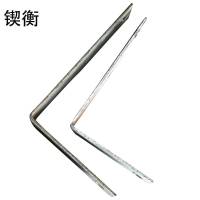 锲衡 L型连接铁 40*4*220*140MM/个