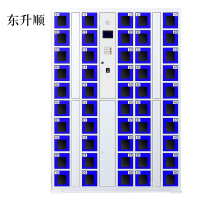 东升顺智能手机柜存放柜存包柜储物柜50门透明款