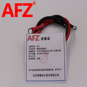 AFZ蓄电池连接线16平方长度100CM(1根红黑可选)