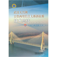 正版新书]武汉天兴洲公铁两用长江大桥斜拉桥技术总结胡汉舟9787
