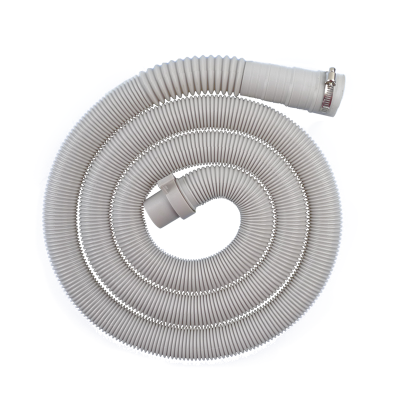 帮客材配桃兴盛适配洗衣机配件水管排水管半自动全自动波轮洗衣机下水管出水软管2.0米灰