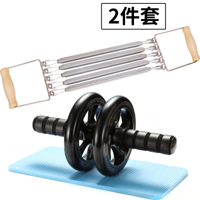  5管木柄弹簧力量训练器材带扩胸器迈登高拉力器拉力绳拉力器大行家