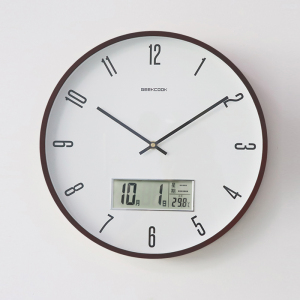 极客库GEEKCOOK创意挂钟静音客厅时尚时钟简约个性功能挂表家用石英钟表GK120003