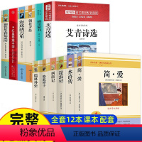 [7-9年级]共12册 [正版]七年级下册课外阅读名著 骆驼祥子 海底两万里初中生语文中外名著完整版无删减七八九年级昆虫
