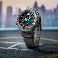 casio旗舰店卡西欧手表男款G-SHOCK户外运动男士新小空霸防水太阳能蓝牙电子日韩石英表男GR-B300