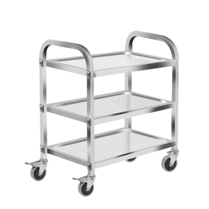 广亿隆定制厨房不锈钢餐车移动收送餐车