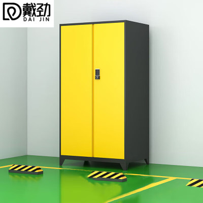 戴劲车库收纳柜密码防盗铁皮柜车位杂物储物柜大空间防潮柜 对开A1款