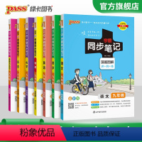 [全套]语数英物化历史道法9本 九年级/初中三年级 [正版]2024初中学霸同步笔记九年级语文数学英语物理化学历史政治基