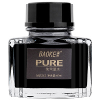 宝克(BAOKE)MS211 钢笔墨水40ml 纯蓝色 2瓶