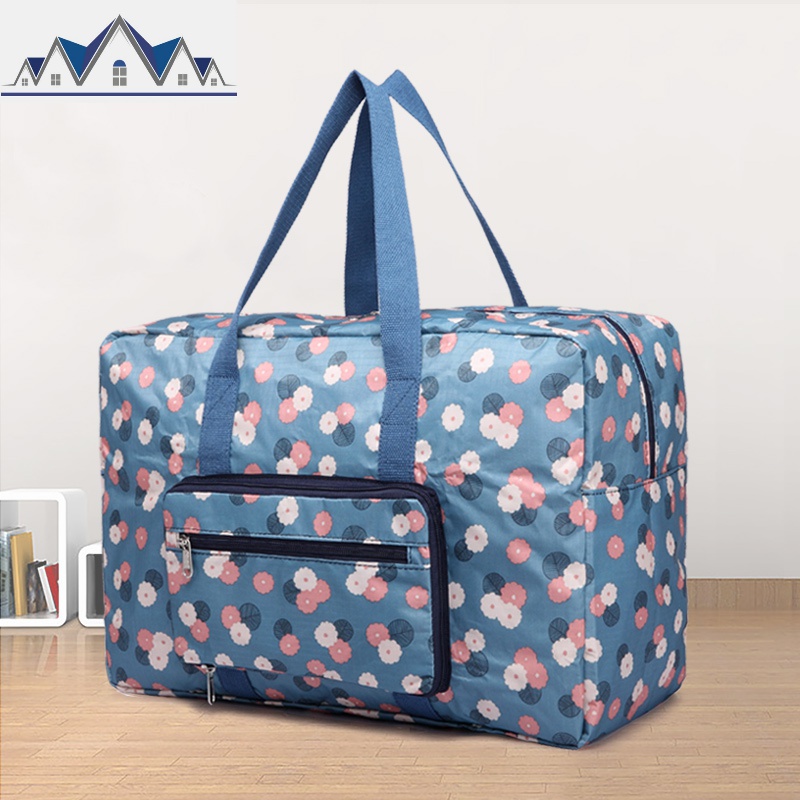 折叠便携旅行收纳袋衣服衣物整理手提行李拉杆包牛津布防水大容量 三维工匠收纳包