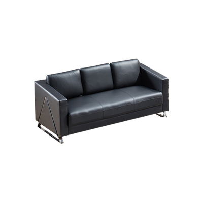 臻远三人沙发DT-sf012西皮黑色三人位