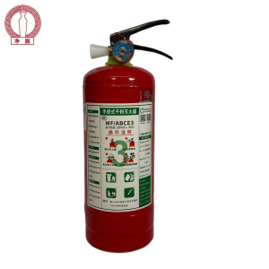 净瓶 手提式干粉灭火器 MF/ABCE3 具