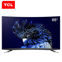 TCL 官方旗舰 65Q960C (65英寸)吋 原色量子点曲面 人工智能HDR超薄4K超高清 液晶平板电视 深空灰