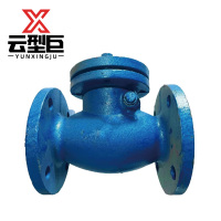 云型巨 铸铁法兰止回阀 H44T-16/DN125 个