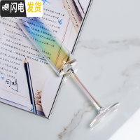 三维工匠一对彩虹香槟杯礼盒2个欧式情侣红酒杯水晶起泡酒杯高泡酒杯 彩虹直筒香槟杯单只
