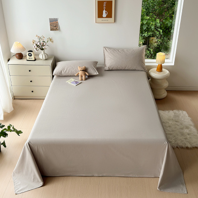 名都丽人 MDLR-CP46 200*230cm 臻奢云缎床单(计价单位:套)灰咖色