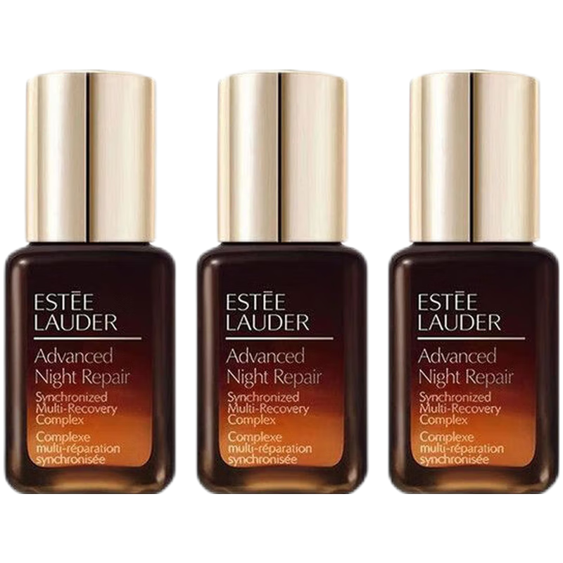 雅诗兰黛(Estee Lauder)小棕瓶精华露小样7ml*3瓶第七代修复保湿舒缓滋润抗氧化
