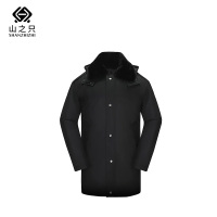 山之只 防寒大衣保暖工作服 中长款 件