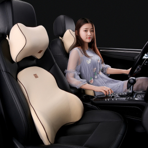 [补贴10%]腰靠腰枕记忆棉腰垫靠背护腰腰部支撑靠垫车用座椅腰托头枕