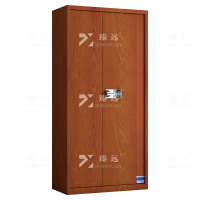 臻远 ZYJJ-80050 保密柜 红木纹通门智能密码锁 长900*宽420*高1850 单位:1台