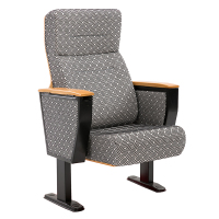 初嘉(CJ)礼堂椅会议椅场馆椅公共座椅阶梯教室椅单人位(D款)