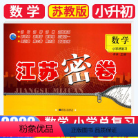[正版]2023新版江苏密卷小学总复习小学生数学升学毕业考试小升初同步训练教辅资料书名校名师名卷单元期中期末试卷
