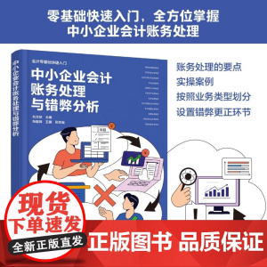 会计零基础快速入门 中小企业财务处理与错弊分析 刘文玫 张智锋 王巍 编 化学工业出版社