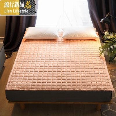 垫被床垫1.5床垫子家用单双人折叠学生0.9学生宿舍1.8m米床褥子垫 三维工匠